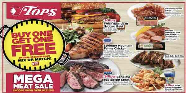 meat sale tops