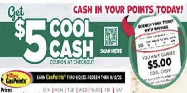 100 tops gas points reward