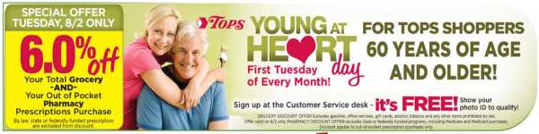 Heart at Young Day at Tops